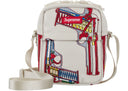 Supreme Guns Embroidered Leather Shoulder Bag White one-kickz