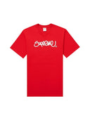 Supreme Handstyle Tee Red one-kickz