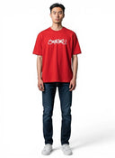 Supreme Handstyle Tee Red one-kickz