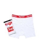 Supreme Hanes Boxer Briefs (4 Pack) White