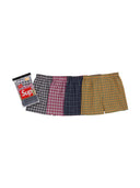 Supreme Hanes Plaid Boxers 4 Pack Multicolor one-kickz