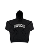 Supreme Hearts Arc Hooded Sweatshirt Black one-kickz
