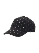 Supreme Hole Punch Rhinestone Denim 6-Panel Black one-kickz