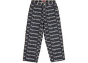 Supreme Jacquard Logos Double Knee Denim Painter Jean Rigid Indigo one-kickz