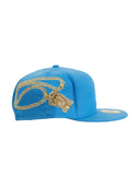 Supreme Jesus Piece S Logo New Era 59Fifty Hat Blue one-kickz