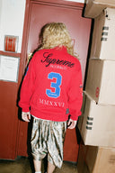 Supreme La Martina Zip Up Sweatshirt Red one-kickz