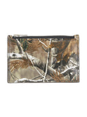Supreme Leather Zip Card Holder FW25 Realtree Hardwoods Camo one-kickz