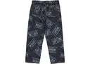 Supreme License Plate Baggy Jean Rigid Indigo one-kickz