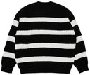 Supreme Loose Gauge Stripe Small Box Sweater Black Supreme One Kickz