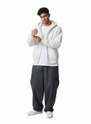 Supreme MM6 Maison Margiela Box Logo Zip Up Hooded Sweatshirt White one-kickz