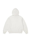 Supreme MM6 Maison Margiela Box Logo Zip Up Hooded Sweatshirt White one-kickz
