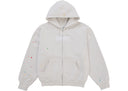 Supreme MM6 Maison Margiela Box Logo Zip Up Hooded Sweatshirt White one-kickz