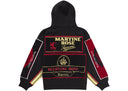 Supreme Martine Rose Towel Zip Up Hooded Sweatshirt Black one-kickz