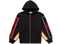Supreme Martine Rose Towel Zip Up Hooded Sweatshirt Black one-kickz