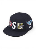 Supreme Mascots S Logo New Era 59Fifty Fitted Cap Navy one-kickz