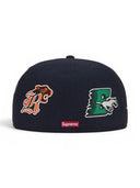 Supreme Mascots S Logo New Era 59Fifty Fitted Cap Navy one-kickz