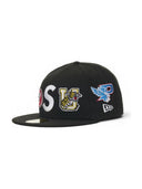 Supreme Mascots S Logo New Era 59Fifty Fitted Cap Black one-kickz