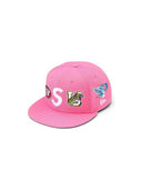 Supreme Mascots S Logo New Era 59Fifty Fitted Cap Pink one-kickz