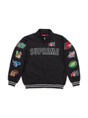 Supreme Mascots Zip Up Sweatshirt Black one-kickz