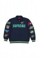 Supreme Mascots Zip Up Sweatshirt Navy