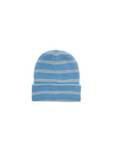 Supreme Metallic Stripe Beanie Light Blue one-kickz