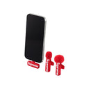 Supreme Mini Mics (Set Of 2) 'Red'
