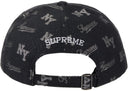 Supreme Monogram 6-Panel Black one-kickz
