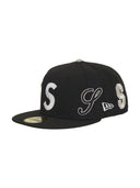 Supreme Multi S Logo New Era 59Fifty Fitted Hat Black one-kickz