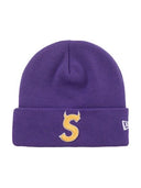 Supreme New Era Devil S Logo Beanie Purple one-kickz