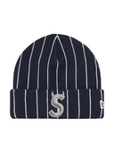 Supreme New Era Devil S Logo Beanie 'Stripe' one-kickz