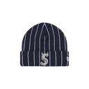 Supreme New Era Devil S Logo Beanie 'Stripe' one-kickz