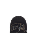 Supreme New Era Rhinestone Beanie SS26 Black one-kickz