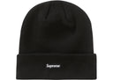 Supreme New Era S Logo Beanie FW22 Black one-kickz