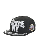 Supreme New York 6-Panel Black one-kickz