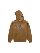 Supreme New York Yankees Kanji Hooded Sweatshirt Dark Khaki one-kickz