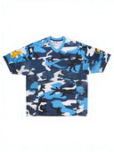 Supreme Nike Football Jersey Blue Camo