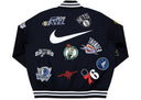 Supreme Nike/NBA Teams Warm-Up Jacket Black one-kickz