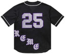Supreme Old English Baseball Jersey Black one-kickz