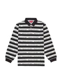 Supreme Old English Stripe L/S Polo Black one-kickz