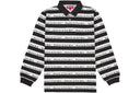 Supreme Old English Stripe L/S Polo Black one-kickz