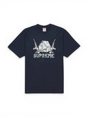 Supreme Origami Tee Navy one-kickz