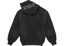 Supreme Overdyed Studded Hooded Sweatshirt Black one-kickz