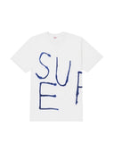 Supreme Painted Tee White one-kickz