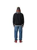 Supreme Patches Zip Up Hooded Sweatshirt Black one-kickz