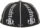 Supreme Piping Script New Era 59Fifty Fitted Cap Black/White