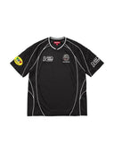 Supreme Piping Soccer Jersey Black one-kickz