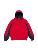 Supreme Piping Zip Up Hooded Sweatshirt Red one-kickz