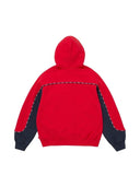 Supreme Piping Zip Up Hooded Sweatshirt Red one-kickz