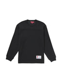 Supreme Polartec Mesh L/S Football Top Black one-kickz