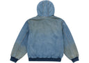 Supreme Reflective Arc Hooded Work Jacket Denim
